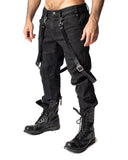 Anvil Leather Suspender Harness - Black