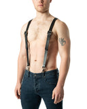 Anvil Leather Suspender Harness - Black