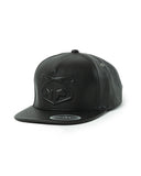 Snout Strapback Flat Brim - Black