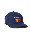Snout Cap - Navy Blazer/Orange Tiger