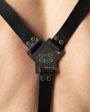 Anvil Leather Suspender Harness - Black
