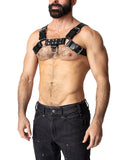 Anvil Leather Bulldog Harness - Black