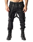 Anvil Leather Suspender Harness - Black