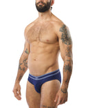 Core Bikini Brief - Midnight Navy/Perry Blue