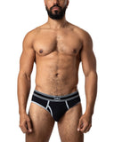 Core Y-Front Brief - Black/Grey