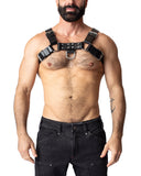 Anvil Leather Bulldog Harness - Black