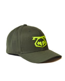 Snout Cap - Beetle Green/Acid Lime