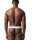 Core Jock - Light Heather Grey/White