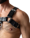 Anvil Leather Bulldog Harness - Black