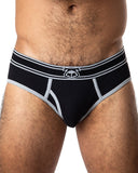 Core Y-Front Brief - Black/Grey