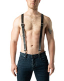 Anvil Leather Suspender Harness - Black