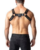 Anvil Leather Bulldog Harness - Black