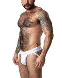 Core Jock - White/Grey